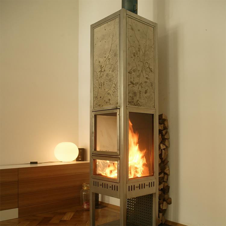 Kaminofen Pyrarium 50/50 mit Speicherelement Wien