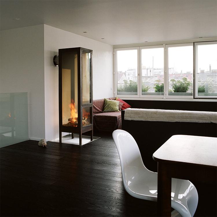 Kaminofen Pyrarium Prototyp Wien Margareten